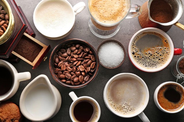 انواع کختلف فنجان و لیوان قهوه
