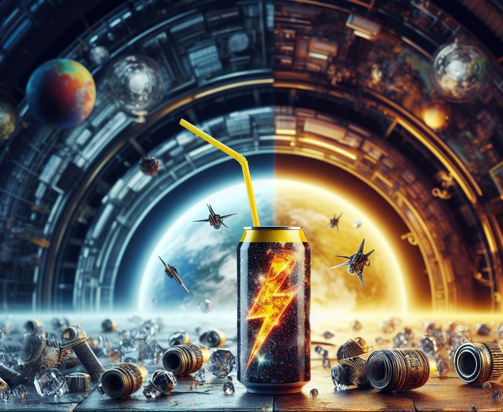 نوشیدنی انرژی زا در فضا