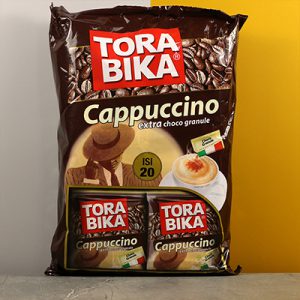 کاپوچینو تورابیکا همراه گرانول شکلات بسته 20 عددی - رو